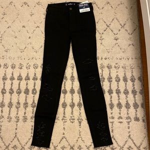 Hollister high rise supper skinny classic stretch jeans
